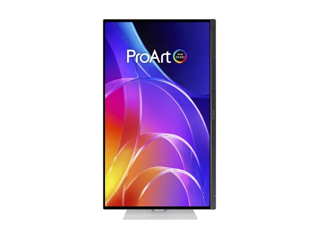 ASUS ProArt PA279CDV - OLED-skjerm - USB 27" (26.5" synlig) - 3840 x 2160 4K @ 120 Hz - 1000 cd/m² - 1500000:1 - HDR10 - 0.1 ms - HDMI, 2xDisplayPort, USB-C - høyttalere - svart 
