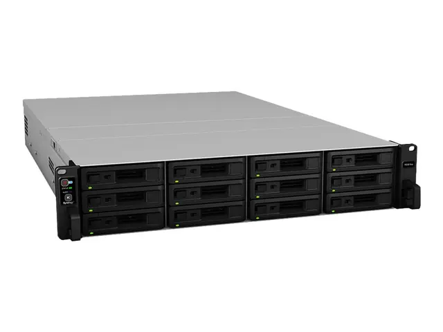 Synology RackStation RS3618XS - NAS-server 12 brønner kan monteres...