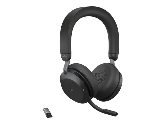 Jabra Evolve2 75 - Hodesett on-ear Bluetooth trådløs aktiv støydem...