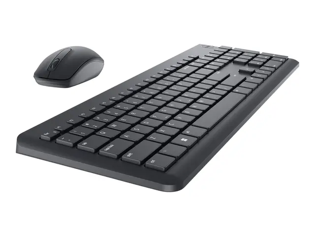 Dell Keyboard and Mouse KM3322W - Tastatur- og mussett trådløs 2.4...