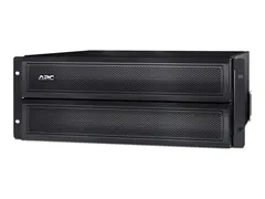 APC Smart-UPS X 120V External Battery Pack Rack/Tower Batteriinnbygging (rackmonterbar/ekstern) - 2 x batteri - blysyre - 4U - svart - for P/N: AR106SH6, AR109SH6, AR112SH6, AR3103, AR3103SP, AR3106, AR3106SP, SCL500RMI1UC