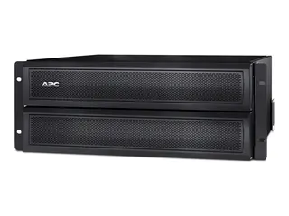 APC Smart-UPS X 120V External Battery Pack Rack/Tower Batteriinnbygging (rackmonterbar/ekstern) - 2 x batteri - blysyre - 4U - svart - for P/N: AR106SH6, AR109SH6, AR112SH6, AR3006, AR3006SP, AR3103, AR3103SP, AR3106, AR3106SP