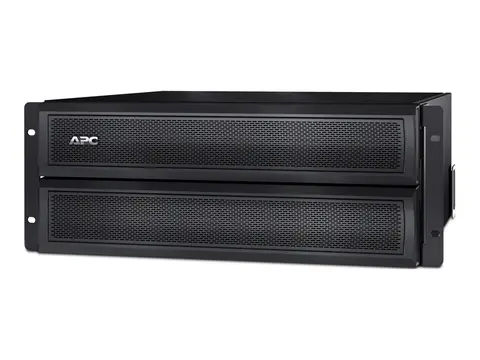 APC Smart-UPS X 120V External Battery Pack Rack/Tower Batteriinnbygging (rackmonterbar/ekstern) - 2 x batteri - blysyre - 4U - svart - for P/N: AR106SH6, AR109SH6, AR112SH6, AR3006SP, AR3103, AR3103SP, AR3106, AR3106SP, NBPD0150