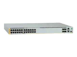 Allied Telesis AT x930-28GTX - Switch - L3 Styrt - 24 x 10/100/1000 + 4 x 10 Gigabit SFP+ - rackmonterbar