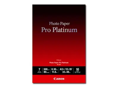 Canon Photo Paper Pro Platinum - A3 plus (329 x 423 mm) - 300 g/m²...