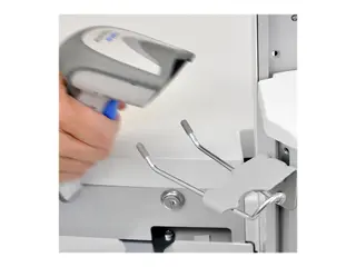 Ergotron - Monteringskomponent (holder, T-sporbrakett) for strekkodeskanner - st&#229;l, aluminium - vognmonterbar - for StyleView; StyleView Telepresence; TeachWell LCD Mobile Digital Platform
