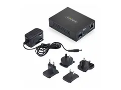 Startech - Fibermedieomformer - 10GbE over fiberoptikk - 10GBase-LR, 10GBase-SR, 10GBase-X, 10GBase-T - SFP+ / RJ-45 - TAA-samsvar