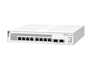 HPE Networking Instant On 1930 8G Class4 PoE 2SFP 124W Switch Switch - L3 - Styrt - 8 x 10/100/1000 (PoE) + 2 x Gigabit SFP - rackmonterbar - PoE (124 W)