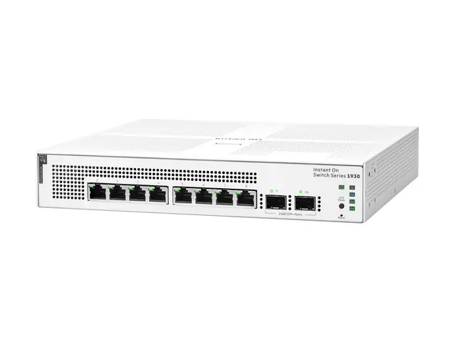 HPE Networking Instant On 1930 8G Class4 PoE 2SFP 124W Switch - L3...