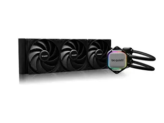 be quiet! Pure Loop 2 - V&#230;skekj&#248;lesystem for prosessor Radiatorst&#248;rrelse: 360 mm - (for: LGA1700, LGA1200, LGA1150, LGA1151, LGA1155, AM5, AM4) - kobber - 120 mm - svart