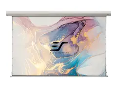 Elite Screens DayWalker 2 Series - Projeksjonsskjerm takmonterbar, veggmonterbar - motorisert - 150" (381 cm) - 16:9 - CineGrey 4D - hvit