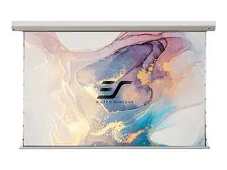 Elite Screens DayWalker 2 Series - Projeksjonsskjerm takmonterbar, veggmonterbar - motorisert - 150" (381 cm) - 16:9 - CineGrey 4D - hvit
