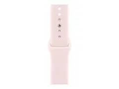 Apple - Bånd for smart armbåndsur 42mm - S/M-størrelse - bløt rosa