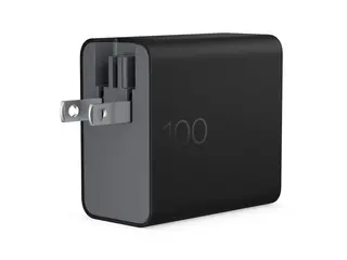 HP GaN Wall Charger - USB-C-strømadapter AC 115/230 V - 100 watt - Europa - svart - Smart Buy - for HP 100W