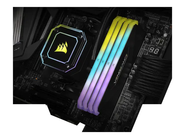 CORSAIR Vengeance RGB RT - DDR4 sett 32 GB: 2 x 16 GB DIMM 288-pin...