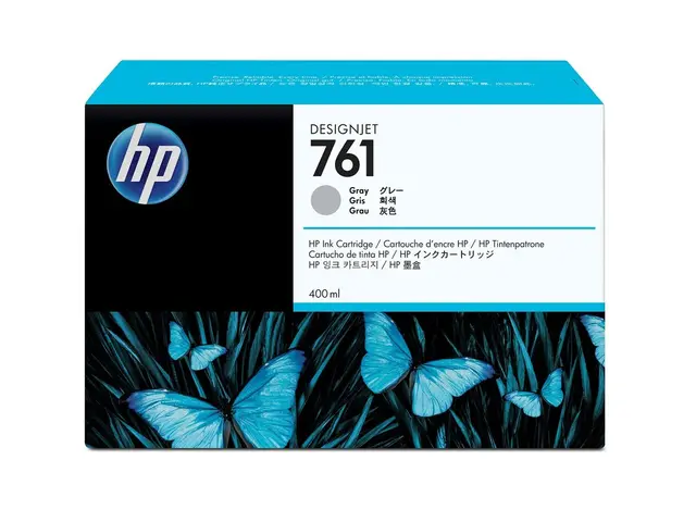HP 761 - 400 ml grå original DesignJet blekkpatron for T7100, T720...