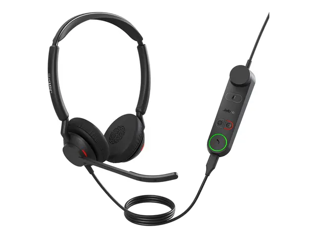 Jabra Engage 50 II UC Stereo - Hodesett on-ear kablet USB-C