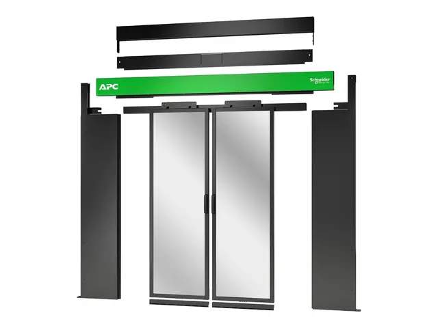APC NetShelter - Radomsluttingsskyvedør for rackkjølesystem dobbel...