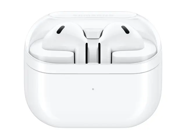 Samsung Galaxy Buds3 - True wireless-hodetelefoner med mikrofon i øret - Bluetooth - aktiv støydemping - hvit 