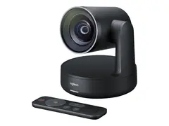 Logitech Rally - Konferansekamera PTZ - farge - 3840 x 2160 - motorisert - USB 3.0