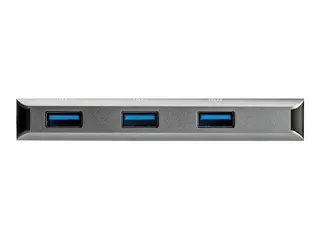 STARTECH.COM 3-Port USB-C Hub 10 Gbps with SD Card Reader &amp; 9.8” Attached Host