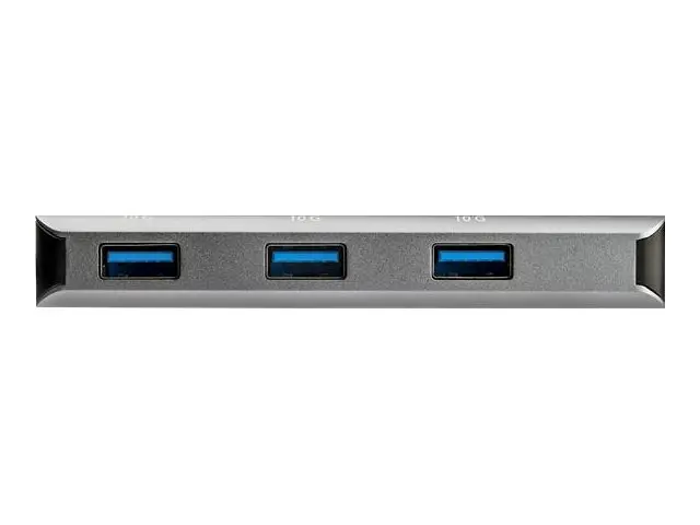 StarTech.com 3 Port 10Gbps USB C Hub with SD Card Reader, 3x USB-A...