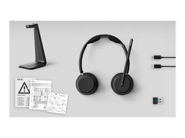 EPOS IMPACT 1060T ANC - Hodesett on-ear Bluetooth kablet, trådløs ...