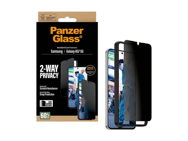 PANZERGLASS SCREEN PROTECTOR PRIVACY SAMS GALAXY A57 UWF EA 