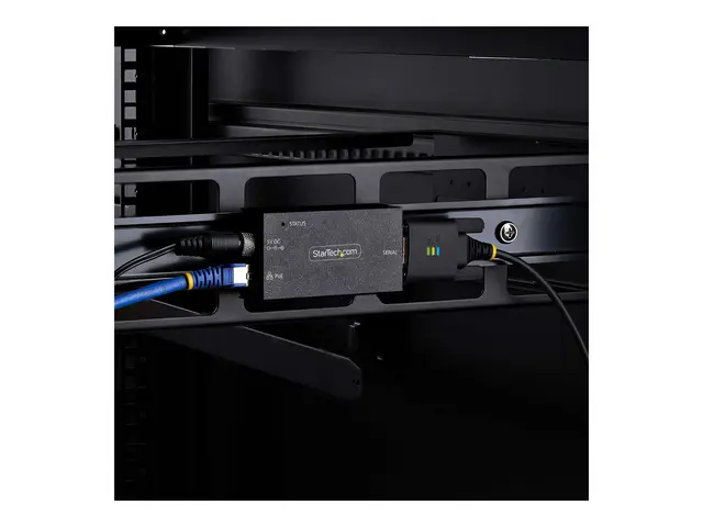 StarTech.com Serial to Ethernet Adapter, IP LAN RS232 DB9 Converte...