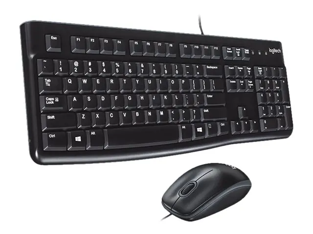 Logitech Desktop MK120 - Tastatur- og mussett USB Portugisisk