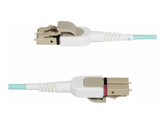 StarTech.com 5m (15ft) LC to (UPC) OM4 Switchable Fiber Optic Cabl...