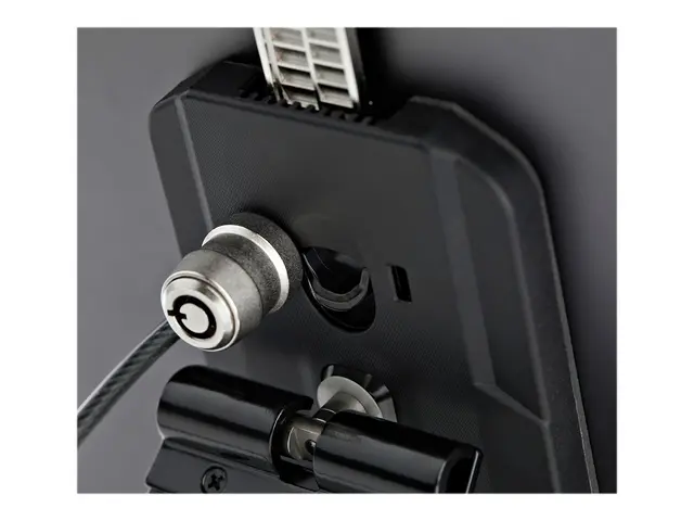 Startech Secure Tablet Stand w/ K-Slot Cable Lock, Locking Holder ...