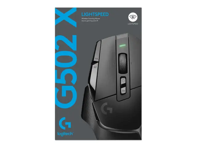 Logitech G G502 X LIGHTSPEED - Mus optisk 8 knapper trådløs 2.4 GH...