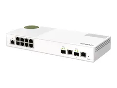 QNAP QSW-M2108-2C - Switch - Styrt 2 x 10 Gigabit SFP+ + 8 x 2.5GBase-T - stasjonær