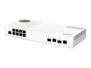 QNAP QSW-M2108-2C - Switch - Styrt 2 x 10 Gigabit SFP+ + 8 x 2.5GBase-T - stasjonær