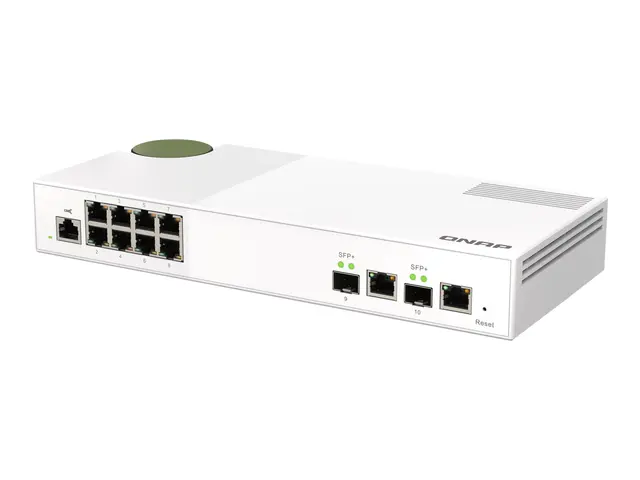 QNAP QSW-M2108-2C - Switch - Styrt - 2 x 10 Gigabit SFP+ + 8 x 2.5...