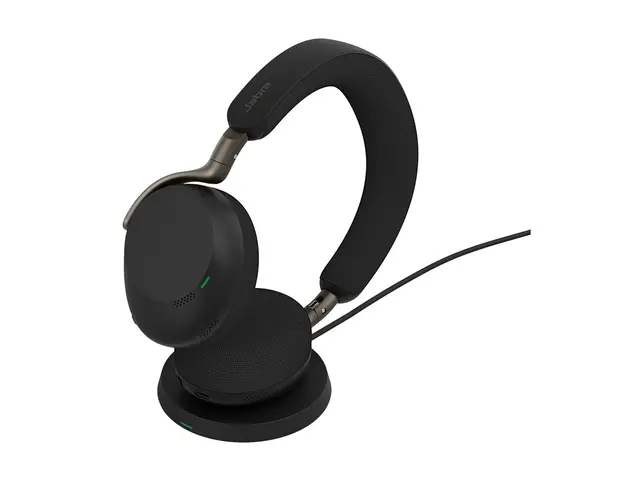 Jabra Evolve3 75 UC - Hodesett on-ear Bluetooth trådløs aktiv støy...
