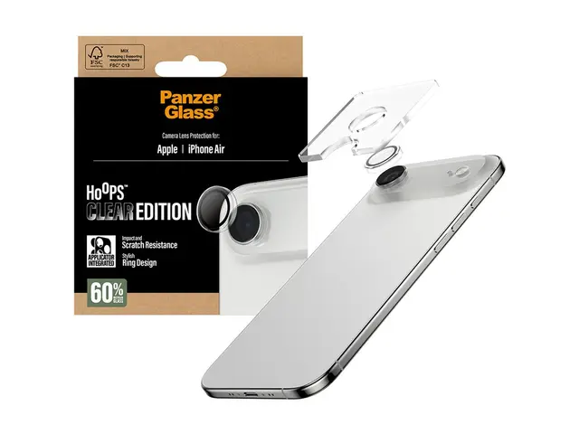 PanzerGlass Hoops - Linsebeskytter for mobiltelefon EN blank Apple...