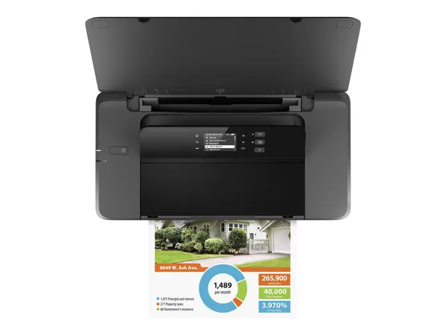 HP Officejet 200 Mobile Printer - Skriver - farge - ink-jet - A4/L...