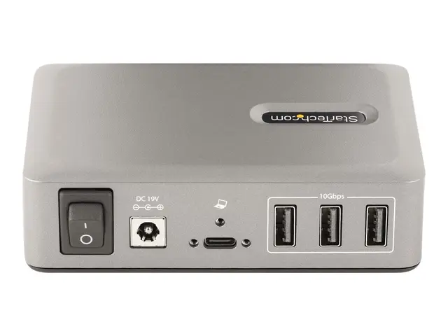 StarTech.com 10-Port USB-C Hub, 8x USB-A + 2x USB-C, Self-Powered ...