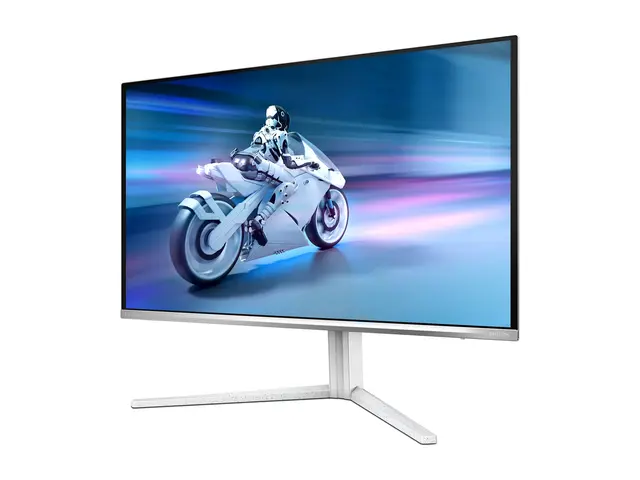 Philips Evnia 6000 27M2N6501L - OLED-skjerm gaming - 27" (26.5" synlig) - 2560 x 1440 QHD @ 240 Hz - 400 cd/m² - 1500000:1 - HDR10 - 0.03 ms - 2xHDMI, DisplayPort - hvit 