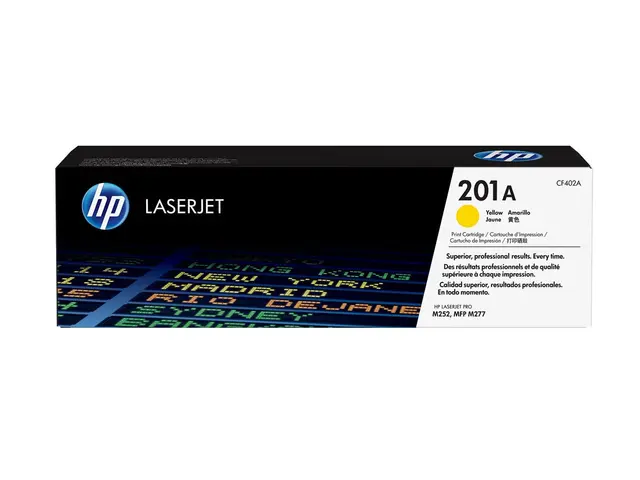 HP 201A - Gul original LaserJet tonerpatron (CF402A) for Color Pro...
