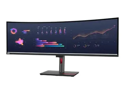 Lenovo ThinkVision P49w-30 - LED-skjerm kurvet 49" 5120 x 1440 Ult...