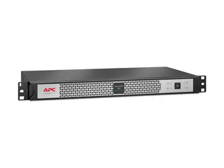 APC Smart-UPS SC SCL500RMI1UC - UPS (kan monteres i rack) AC 230 V - 400 watt - 500 VA - enkeltfase - Ethernet 10/100, USB - utgangskontakter: 4 - 1U - svart, sølv