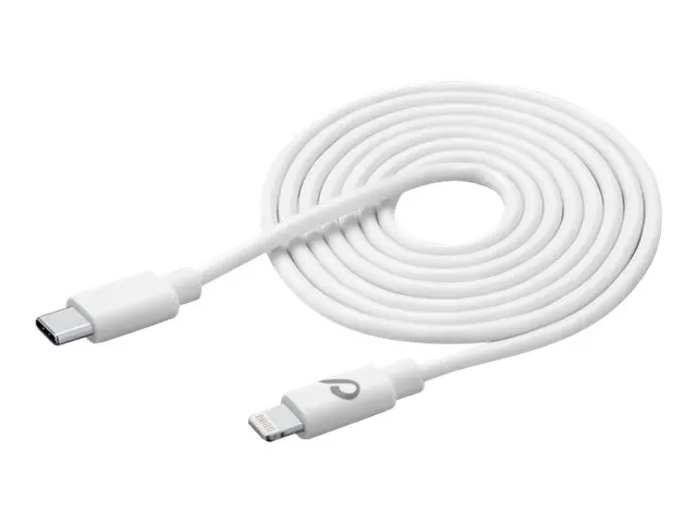Cellularline Power Cable - Lightning-kabel - USB-C hann til Lightn...