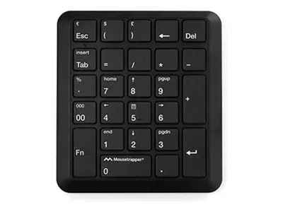 Mousetrapper NumPad - Tastegruppe - trådløs - 2.4 GHz
