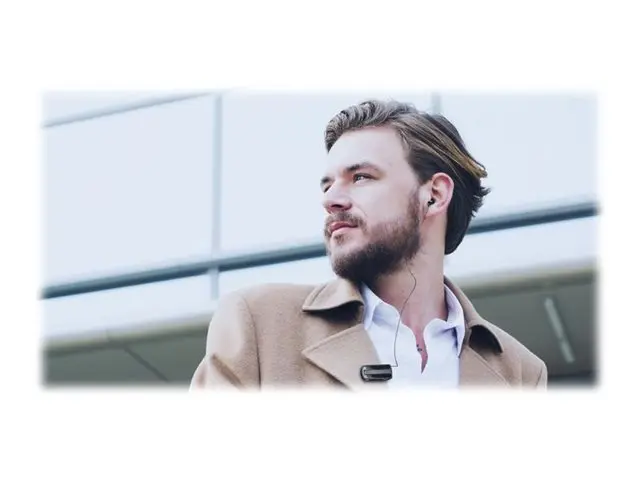 Cellular Line ROLLER CLIP HEADSET - Universal hodesett i øret Blue...