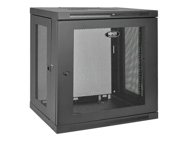 Eaton Tripp Lite Series 12U Wall Mount Rack Enclosure Server Cabin...