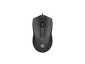 HP 105 - Mus - h&#248;yre- og venstreh&#229;ndet - optisk 3 knapper - kablet - USB-A - svart - Smart Buy