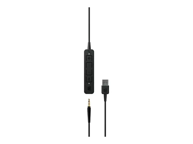 EPOS ADAPT 165T USB II - 100 Series hodesett on-ear kablet 3,5 mm ...